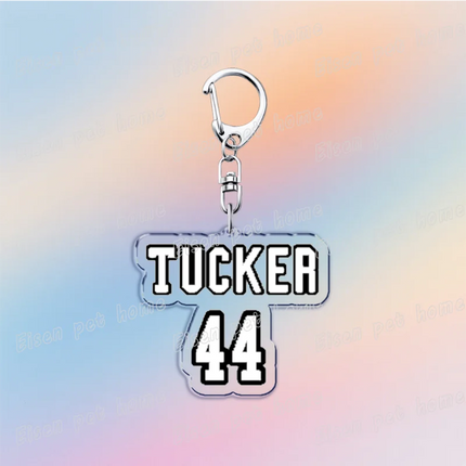 Classic TV Show Off Campus Keychains Elle Kennedy Briar U Garrett Graham Hockey Keyring Jewelry Fans Friends Gifts