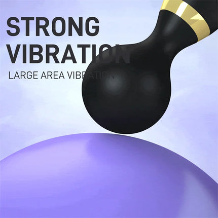 Powerful Huge Head Vibrator for Female Masturbation Orgasm AV Magic Wand Massager Nipple Clitoris Stimulator Sex Toys for Woman
