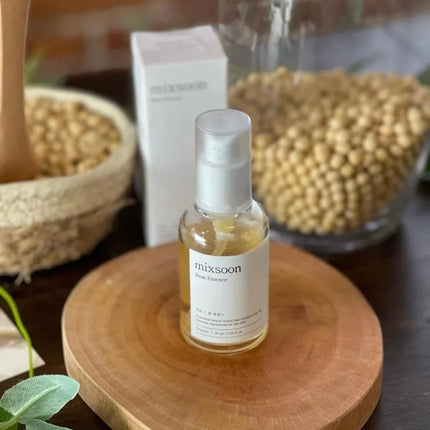 Korean Mixsoon Bean Essence,Face Moisturizing Serum Exfoliating Gentle Long-lasting Hydration Smooth Skin Skincare Products 50ml