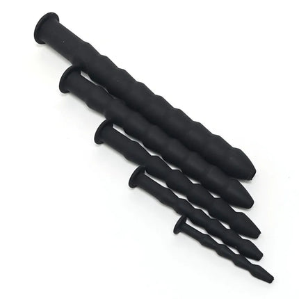 Reusable Long Hollow Silicone Urethral Catheter Male Dilator Plug Adult Pleasure Toys for Men