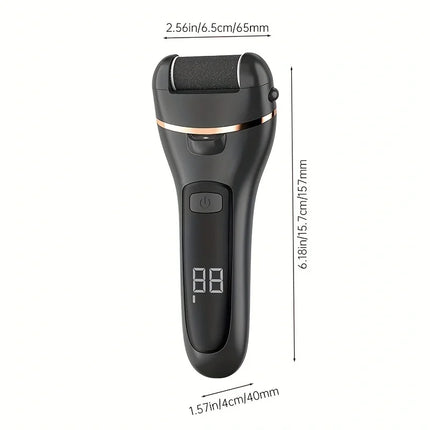 Rechargeable Electric Foot Grinder - USB Powered Callus Remover with Adjustable Speeds, for Men & Women's Pedicure and Self-Care