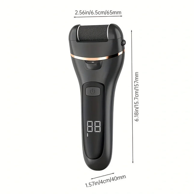 Rechargeable Electric Foot Grinder - USB Powered Callus Remover with Adjustable Speeds, for Men & Women's Pedicure and Self-Care