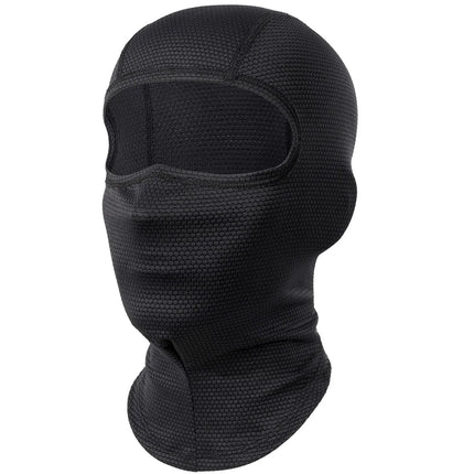 Motorcycle Cooling Full Face Mask Summer Breathable Motorbike Riding Hood Neck Cover Motocross Cycling Helmet Headgear