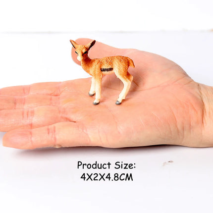 Realistic Farm Animal Shropshires Merino Sheep Goat Argali Antelope Gazella Waterbuck Model Figures Birthday Christmas Toys Gift