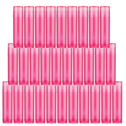10/30/50/100/200 Empty PP 5g Oval Lipstick Tube Empty Round Lip Gloss Tube Clear Travel Bottle Plastic Diy Oval Lip Balm Tubes