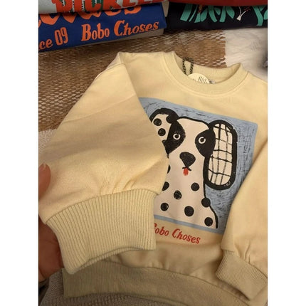 Spring Summer BC New Children's Hoodies with Cartoon Patterns Comfortable Versatile Fashionable and Vibrant Children's Clothing