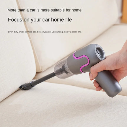 Portable Handheld Vacuum 5000Pa Cordless Car Vacuum Cleaner With Brushless Motor 4 In 1 For Keyboard, Home, Pet And Car