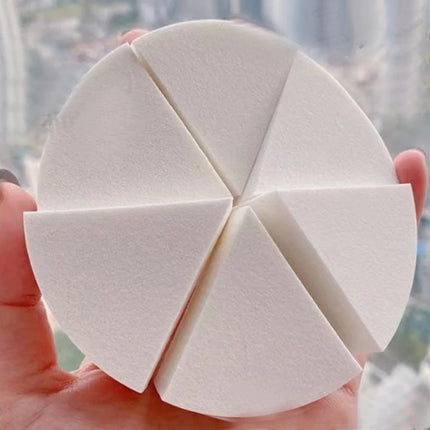 Triangle Soft Makeup Sponge 30Pcs/Set Wet and Dry Use Fan Shaped Puff Foundation Concealer Smearing Powder Puff Cosmetics Tool