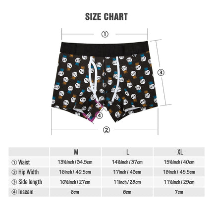 PINKHERO Novelty Original Printing Male Underpants For Men, Comfy And Soft  Cotton Underwear Boxer Briefs And Men's Panties