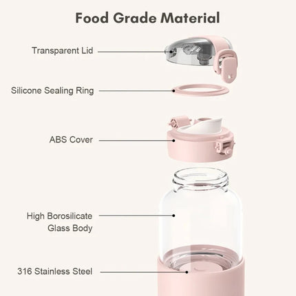 New portable wireless constant temperature milk regulator for babies to prepare milk when going out and heated thermos cup