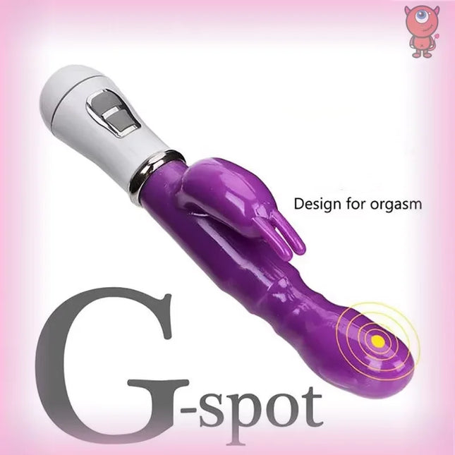 Powerful Rabbits Vibrators Vagina Clitoris Stimulator Double Head G-Spot Massager Sex Toys For Women Female Masturbator Sex Shop