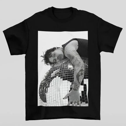 Harry Styles 2026 New Album Kiss All The Time Disco Style Unisex 100% Cotton Crew Neck Short Sleeve T-Shirt Fan Gift