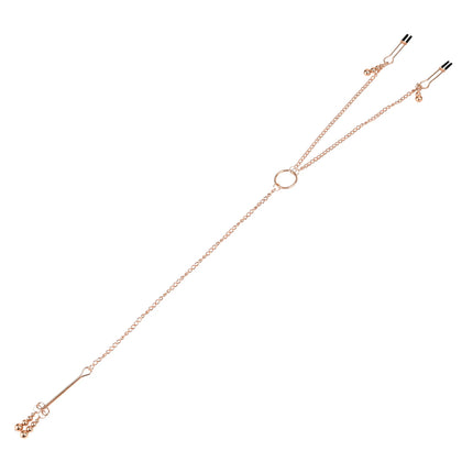 Female Labia Clitoris Nipple Clamp With Chain Stimulator Metal Long Nipple Clips Breast Bondage Restraint Slave Sex Toy