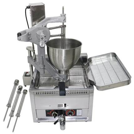 Gas-Heated Automatic Donut Maker Multi-Shape Countertop Donut Machine Three Sizes of Molds Free Expansion(Customized)