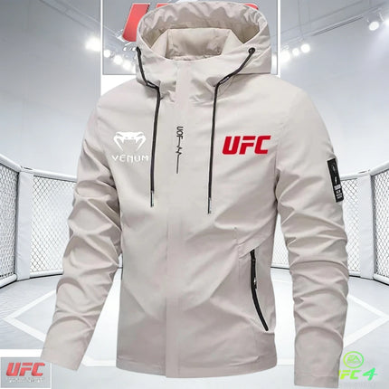 UFC  2026 Spring-Summer-Winter Collection, Men's and Women's Windproof Casual Sportswear, Motorcycle Jackets, Fast Shipping