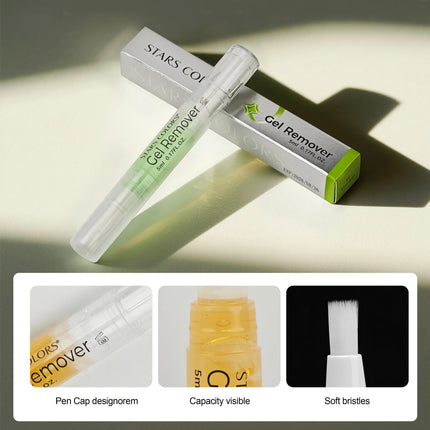 Eyelash remover pen  non irritating and alcohol free 5ml/0.17fl.oz  each easy to carry and use contain 3 flavor to choose