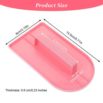 1PC Cross border Baking Plastic Scraper, Kitchen Cake Cream Flatner, Home Decoration Quick Fixing Device, Commercial Tool