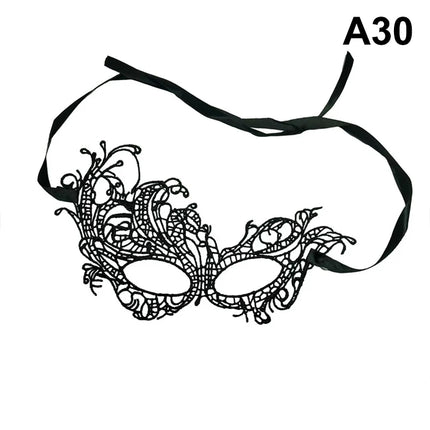 Women Lace Mask Eye Masquerade Party Masks Masked Ball Cosplay Costumes Carnival Half Face Mask