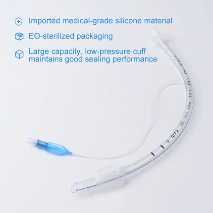 Disposable Sterile PVC Endotracheal Tube 2.5mm-13mm Size With Cuffed High Volume Low Pressure Cuff X-Ray Visible Line