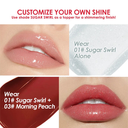 Little Round Jar Multi-Color Jelly Lip Balm for Lips and Cheeks Vibrant Colors Moisturizing and Nourishing Lip Nectar
