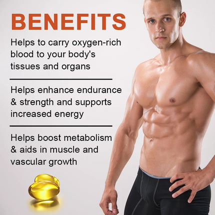 Buy 1 Get 1 Free! L-Arginine Supplement, Support Blood Flow, Energy & Heart Health, Pre-Workout Pump, Muscle Growth & Endurance
