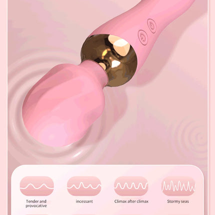 Powerful Vibrator Dildos Wand for Women 10 Modes Clitoris Stimulator G Spot Vagina Massager Female MasturbatorSex Toys Adults 18