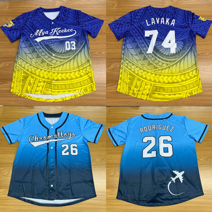 Men Baseball Jersey Women Baseball Jersey Custom Team Shirt Print Personal Name Number Stripe Hip Hop Sportswear Baseball T-shirt