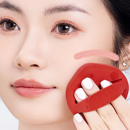GECOMO Ceative Makeup Powder Puff Wet And Dry Dual-use Sponge Thick Soft & Skin-friendly Beauty Puff Cute