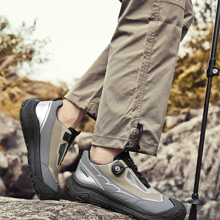 2025 new men's shoes work sports shoes fashionable casual shoes comfortable multi-functional low top shoes outdoor hiking shoes
