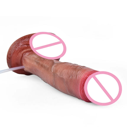 SXXY Silicone Skin Touch Squirting Dildo Ejaculation Realistic Soft Penis With Suction Cup Adult Sex Toys Anal Plug 18+ Masturba