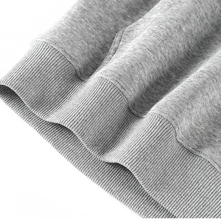 High Quality Custom Hoodie Cotton Sweatshirt Print Embroidery Brand Logo Text Photo Design Men Women Famliy Team Clothing 300g