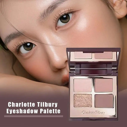 C t Four-color Eyeshadow Palette Matte Glitter Eyeshadow Shiny Eye Makeup Cushion Applicator Highlight Contouring Pen Cosmetics