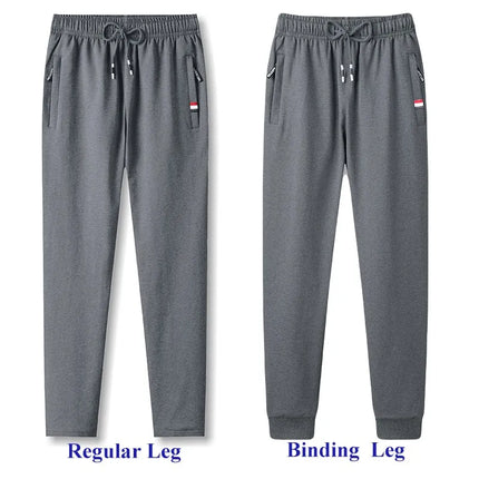 2026 Spring Summer Thin Men Stretch Cotton Sweatpants Sportswear  Tracksuit Sports Pants Trousers Oversize  Pants Mens Joggers