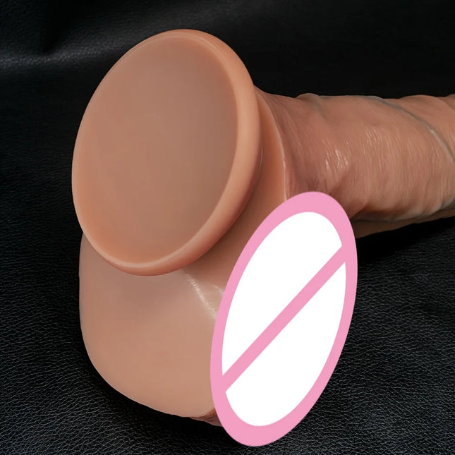 Wearable Strap-on Realistic Dildos for Women G-Spot Vagina Stimulation Big Penis Butt Plug Anal Masturbators Products Sex Toys