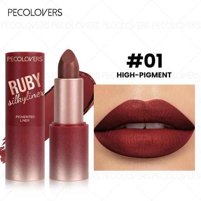 1PC Matte Lipstick, Autumn Rose Shade-Alluring & for Every Light Beige, 16-Hour Long-Lasting Wear with Waterproof and Sweatproof