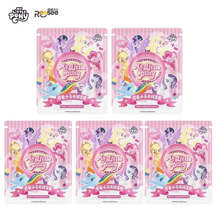 Reesee Genuine My Little Pony Blind Bag Box Plush Pendant Pinkie Pie Fluttershy Miniso Same Style Collectible Peripheral