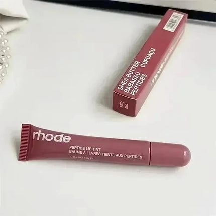 High Quality Multi Color Rhode Makeup Lip Gloss Jelly Bean Essence Long Lasting Moisturizing Nourishing Lipstick Soft Tube Suit