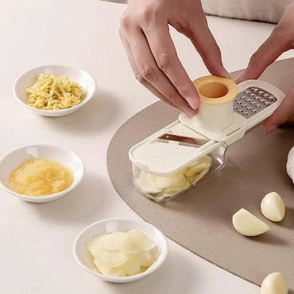 3-in-1 Multifunctional Ginger Garlic Grinder Home Kitchen Slicer All Grinder Potato Shred Cutter Utensil For Kitchen 2025 New