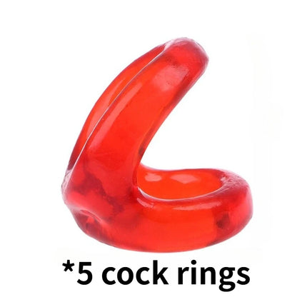 Semen Lock Ring Sex Toy Couples Pleasure Delay Ejaculation Reusable Easy To Clean Cock Penis Ring Adult Supplies for Men