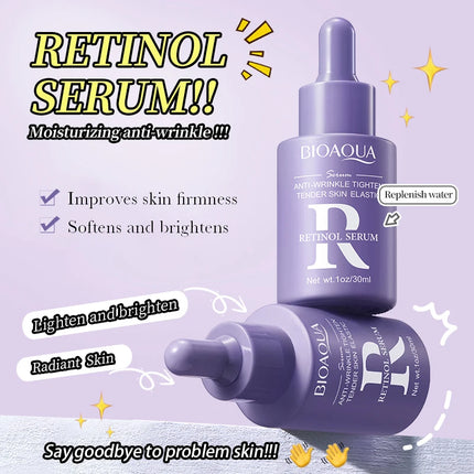 1/3pcs BIOAQUA Vitamin C Retinol Hyaluronic Acid Serum for Face Moisturizing Firming Brightening Facial Essence Skin Care Sets