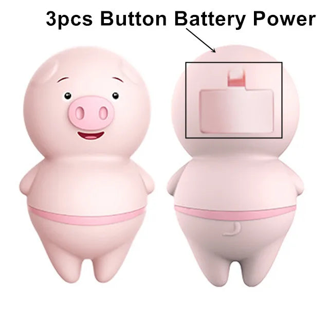 Tongue Licking Vibrator For Women 6 Modes Cute Sexy Pig Sex Toys Clit Stimulator G-Spot Nipple Female Masturbator Couples Toys