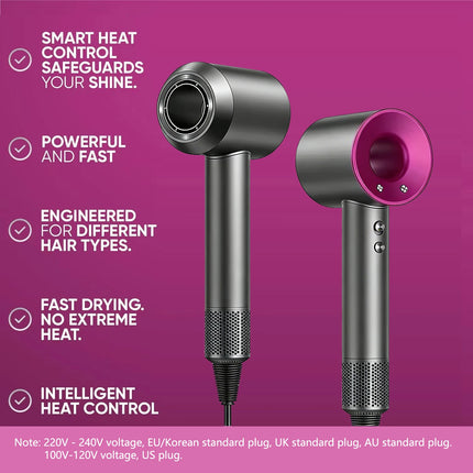 New High-speed negative ion bladeless constant temperature hair dryer Professional home-use negative ion hair dryer