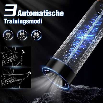IPX7 Waterproof Electric Penis Pump For Enlargement Man Vacuum Pump Enlargement Extend Pump 4 Suction Levels 1 Silicone Sleeves