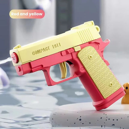 M1191 Mini Water Gun Children's Non Electric Handgun Summer Outdoor Fully Automatic Water Playing Toy Boys andGirls Shooting Toy