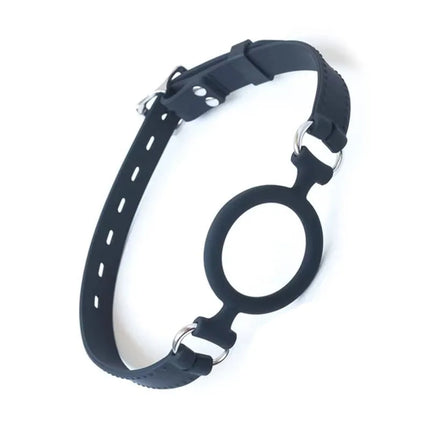 BDSM Open Mouth Gag O Ring,100% Medical Silicone Full Head Harness,SM Sex Toys For Couples,Bondage Gear