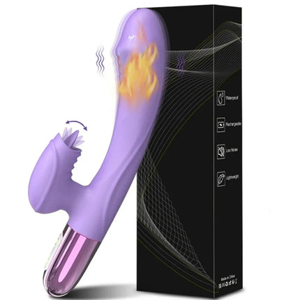 Rabbit Vibrator for Women Vagina G-Spot Dildo Vibrator Female Masturbation Clitoris Stimulator Adlut Goods Sex Toy for Women 18+