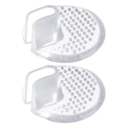 2pc Invisibles Flip-Flop Gel Pad Anti-Slip Anti Wear Foot Gel Toe Guards Cushions Toe Separator for Women Men