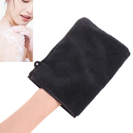 1Pc Reusable Makeup Remover Gray Glove Soft Microfiber Face Deep Cleaning Pads