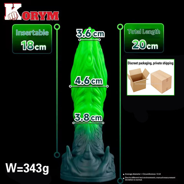 NEW Huge Alien Tentacle Butt Plug Fantasy Anal Dildo Rear Stimulator Adult Sex Toys Waterproof Silicone Strong suction cup 18+