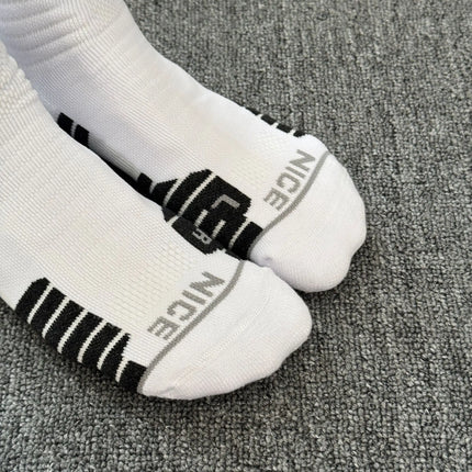 Men's Mid-Calf Basketball Socks Thickened Training And Competition Professional Sports Socks Anti-Slip And Friction-Resistant